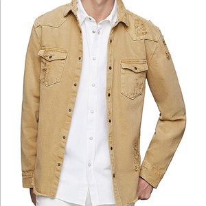 Zara Man Denim Shirt NWT Size Small & Large